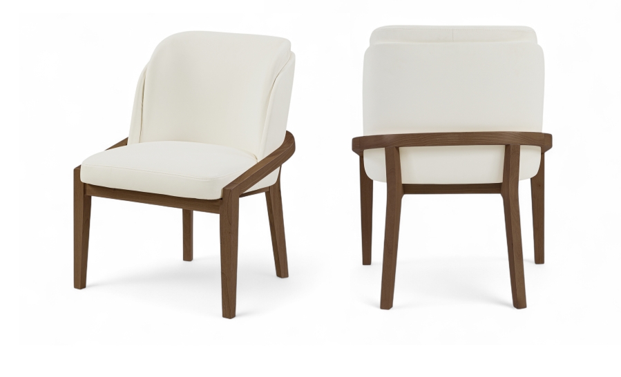 Navo Vegan Leather Upholstered Dining Chair