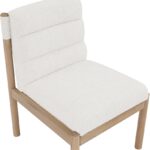 Eloura Linen Textured Fabric Upholstered Dining Chair