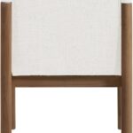 Eloura Linen Textured Fabric Upholstered Dining Chair