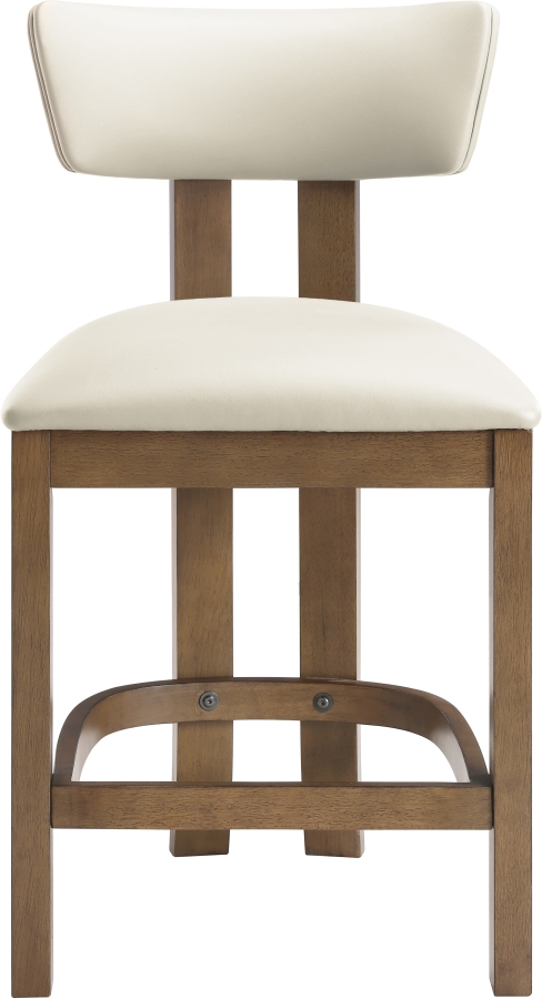 Lavrin Vegan Leather Upholstered Counter Stool