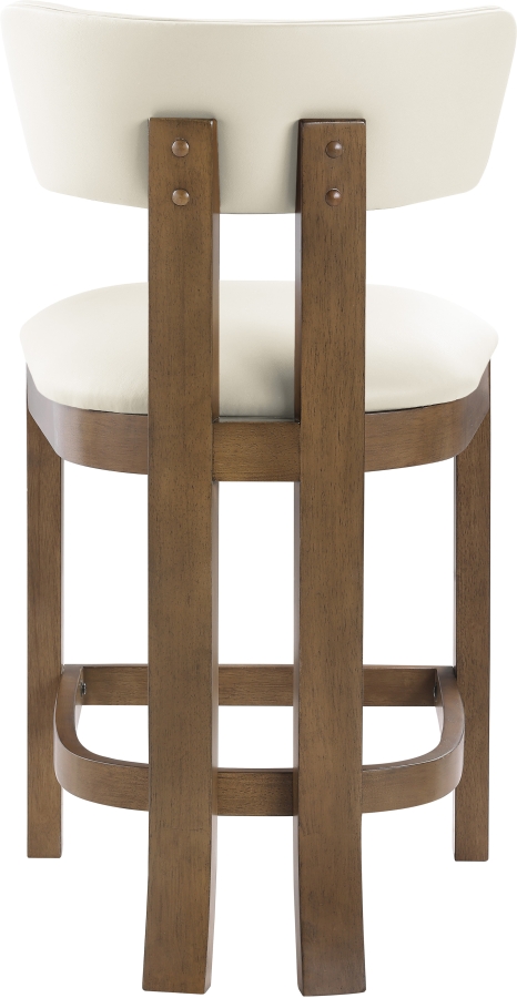 Lavrin Vegan Leather Upholstered Counter Stool