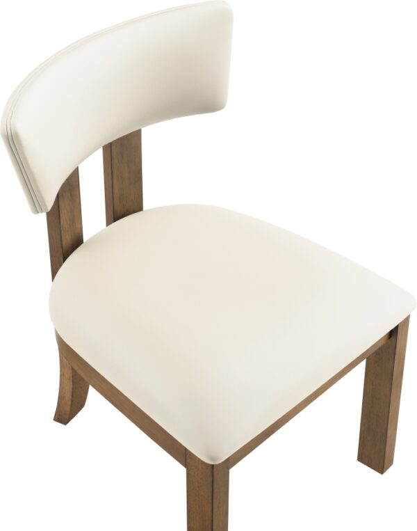 Lavrin Vegan Leather Upholstered Dining Side Chair