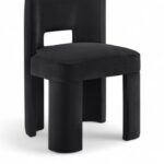 Zuno Velvet Performace Fabric Upholstered Dining Chair