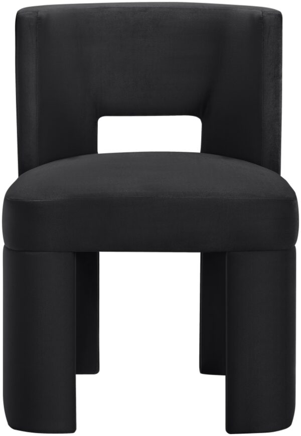 Zuno Velvet Performace Fabric Upholstered Dining Chair
