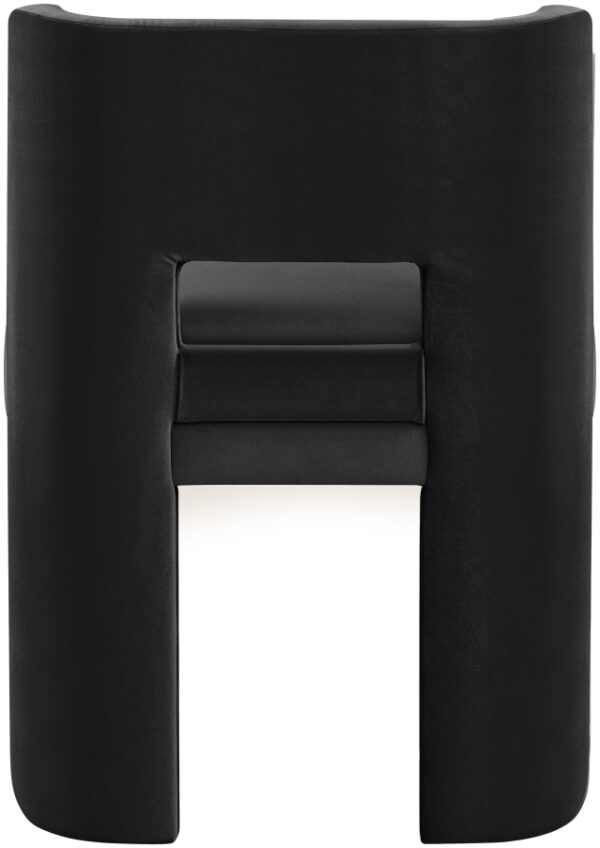 Zuno Velvet Performace Fabric Upholstered Dining Chair