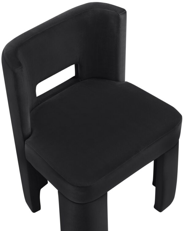 Zuno Velvet Performace Fabric Upholstered Dining Chair