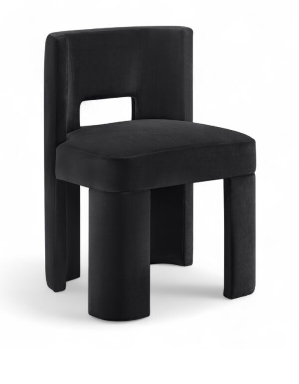 Zuno Velvet Performace Fabric Upholstered Dining Chair