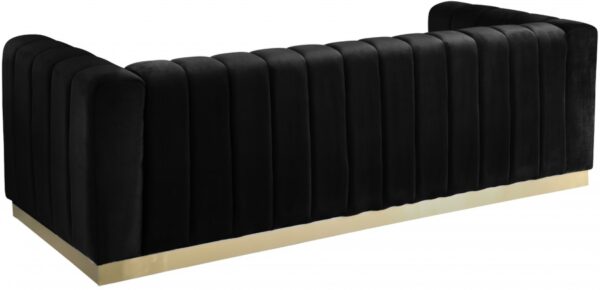 Marlon 86.5" Velvet Upholstered Sofa