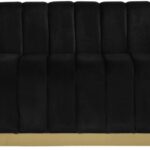Marlon 86.5" Velvet Upholstered Sofa