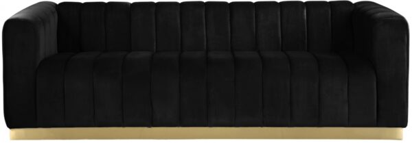 Marlon 86.5" Velvet Upholstered Sofa
