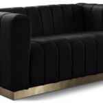 Marlon 62.5" Velvet Upholstered Loveseat
