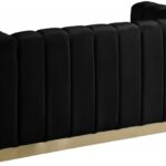 Marlon 62.5" Velvet Upholstered Loveseat