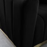 Marlon 62.5" Velvet Upholstered Loveseat