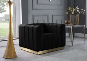 Marlon Velvet Upholstered Chair
