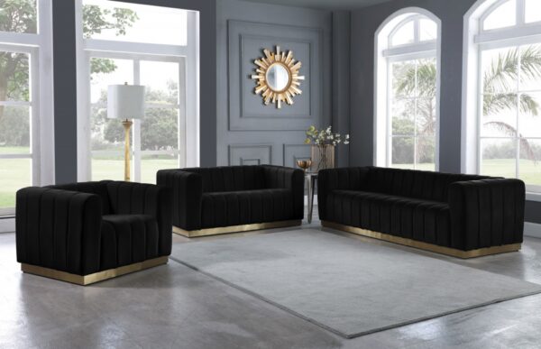 Marlon Velvet Upholstered Chair