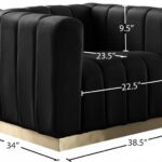 Marlon Velvet Upholstered Chair