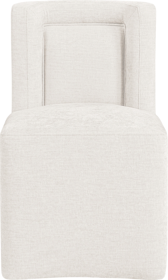 Duvina Chenille Performance Fabric Upholstered Dining Chair