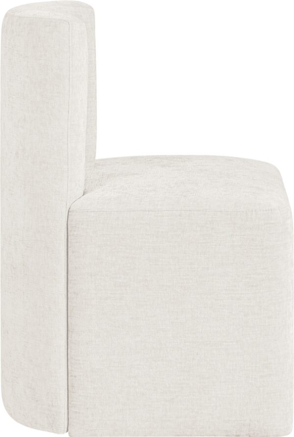 Duvina Chenille Performance Fabric Upholstered Dining Chair