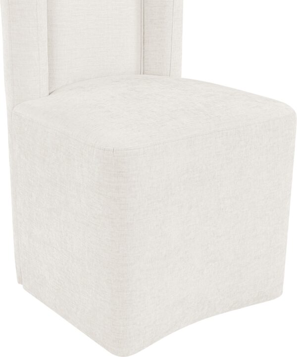 Duvina Chenille Performance Fabric Upholstered Dining Chair