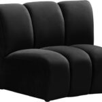 Infinity Velvet Upholstered Modular Chair