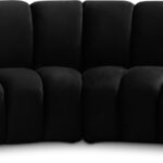 Infinity 83" Velvet Upholstered 2pc. Modular Sectional