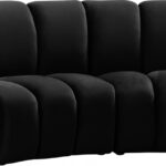 Infinity 83" Velvet Upholstered 2pc. Modular Sectional