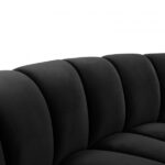 Infinity 167" Velvet Upholstered 5pc. Modular Sectional
