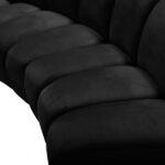 Infinity 167" Velvet Upholstered 5pc. Modular Sectional