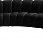 Infinity 176" Velvet Upholstered 6pc. Modular Sectional