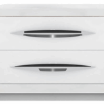 Carmen White Nightstand