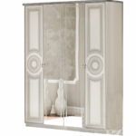 Aida White w/Silver 4-Door Ward