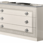 Aida White w/Silver Single Dresser