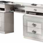 Aida Withe w/Silver Vanity Dresser