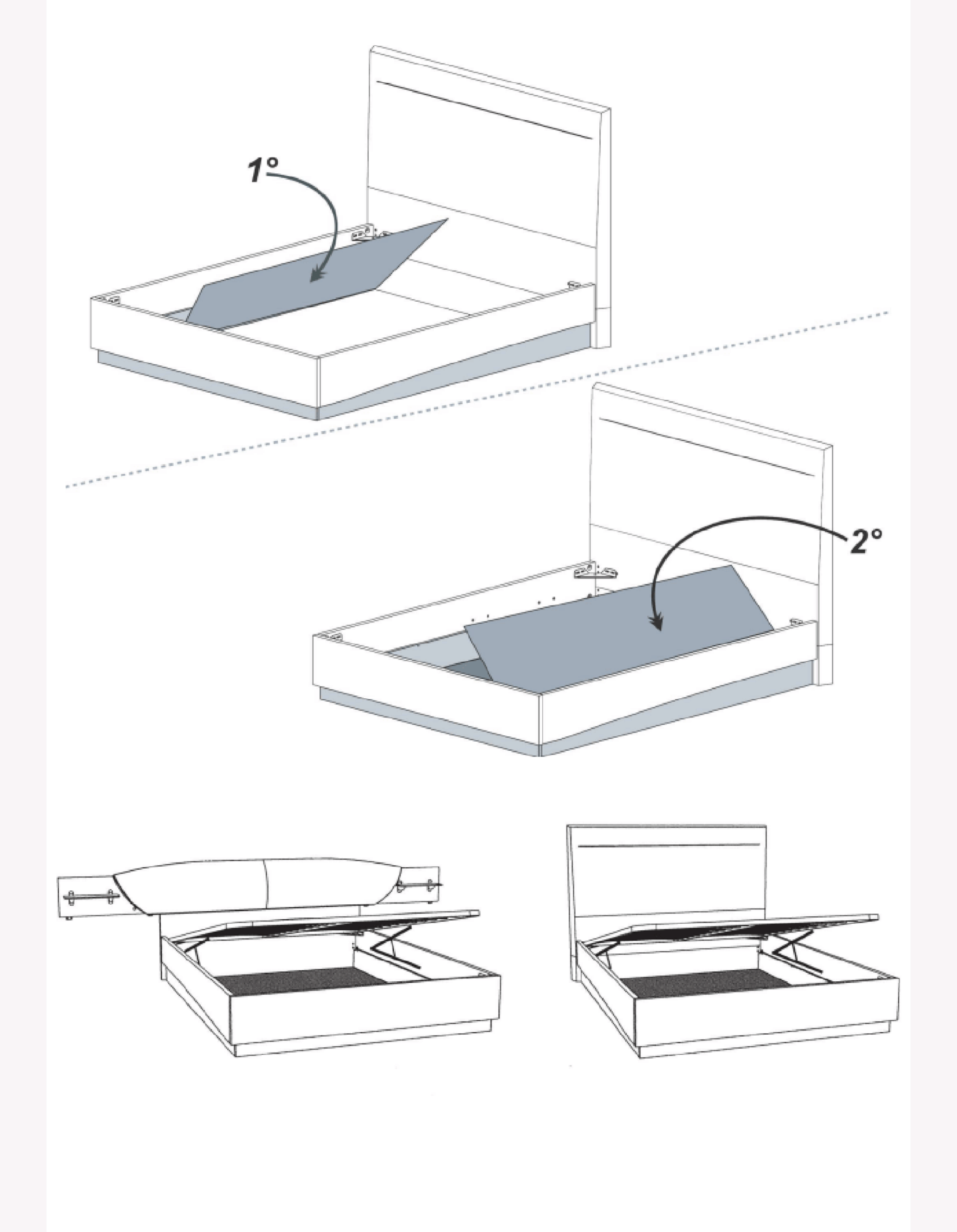 Ambra Storage KS Kit w/split frame Camelgroup