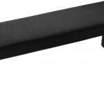 Minimalist Velvet Upholstered Bench
