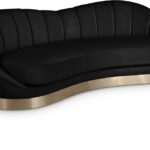 Shelly 91.5" Velvet Upholstered Sofa