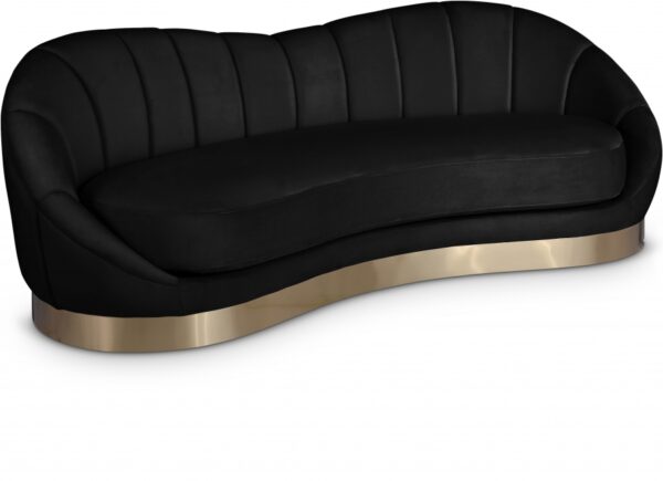 Shelly 91.5" Velvet Upholstered Sofa