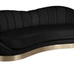Shelly 91.5" Velvet Upholstered Sofa