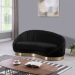 Shelly Velvet Upholstered Chaise