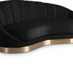 Shelly Velvet Upholstered Chaise