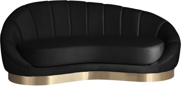 Shelly Velvet Upholstered Chaise