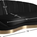 Shelly Velvet Upholstered Chaise