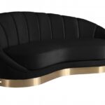 Shelly Velvet Upholstered Chaise