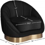 Shelly Velvet Upholstered Chair