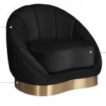 Shelly Velvet Upholstered Chair