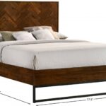 Reed Wood Bed