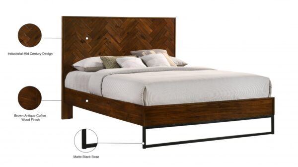 Reed Wood Bed
