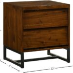 Reed Wood Nightstand