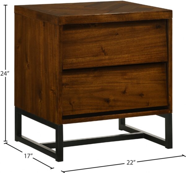Reed Wood Nightstand