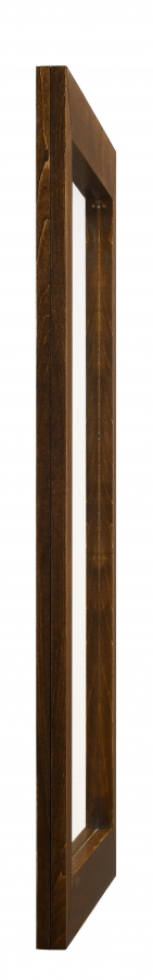 Reed Wood Frame Mirror